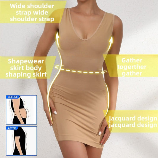 Seamless Shapewear Bodysuit for Lift & Abdomen Control